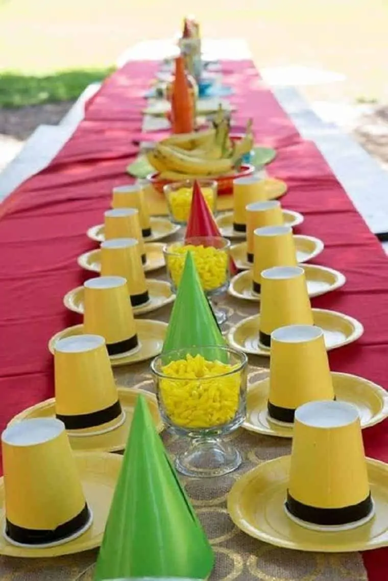 curious george party ideas