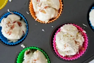 mini cheesy garlic and bacon pull apart bread recipe