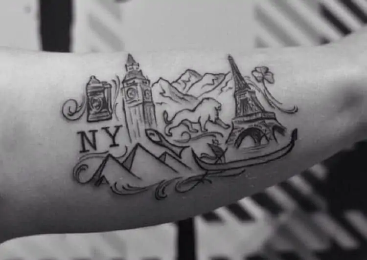 travel tattoo ideas