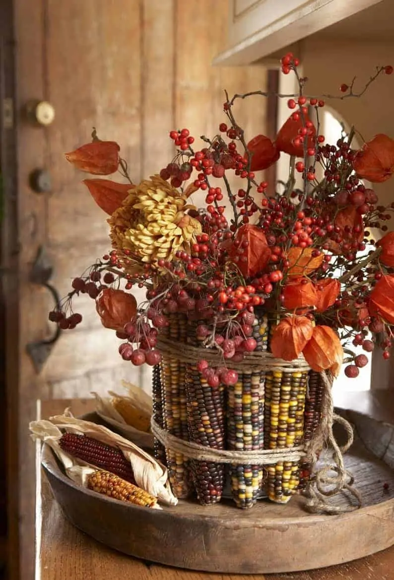 DIY Thanksgiving centerpieces