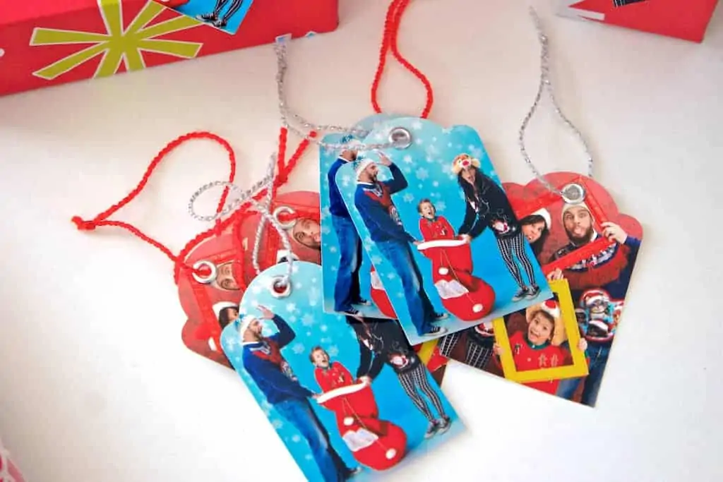 DIY Photo Gift Tags