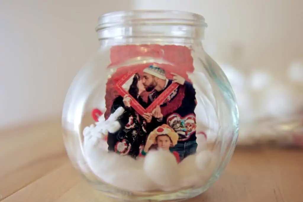 DIY Memory Jar Ornaments