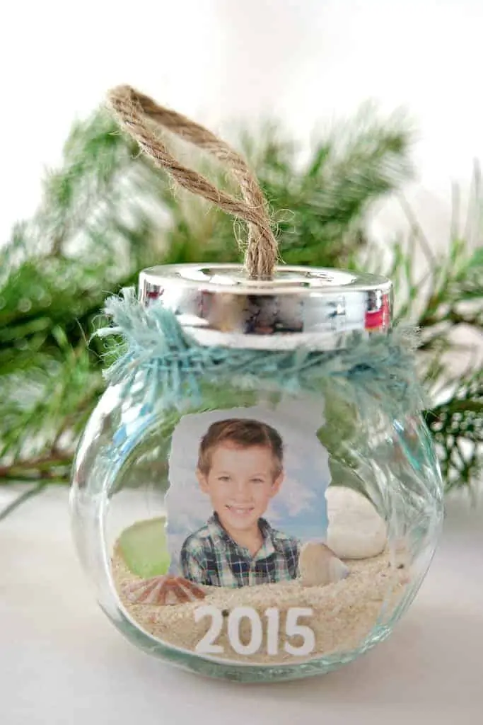 DIY Memory Jar Ornaments