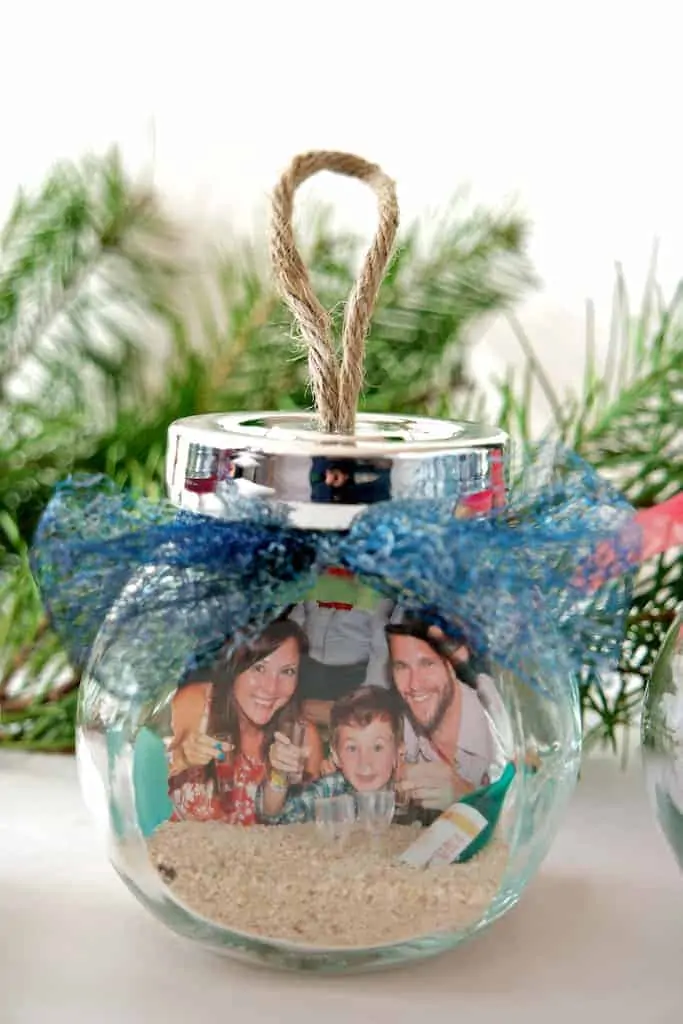 DIY Memory Jar Ornaments