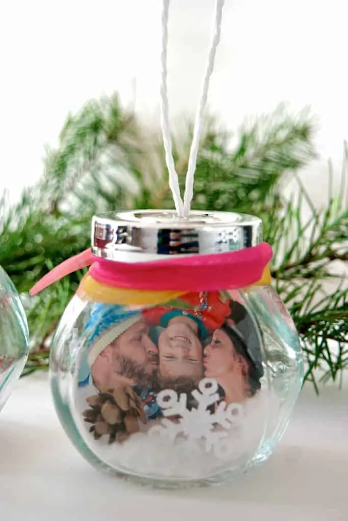 DIY Memory Jar Ornaments