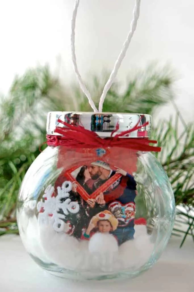 DIY Memory Jar Ornaments