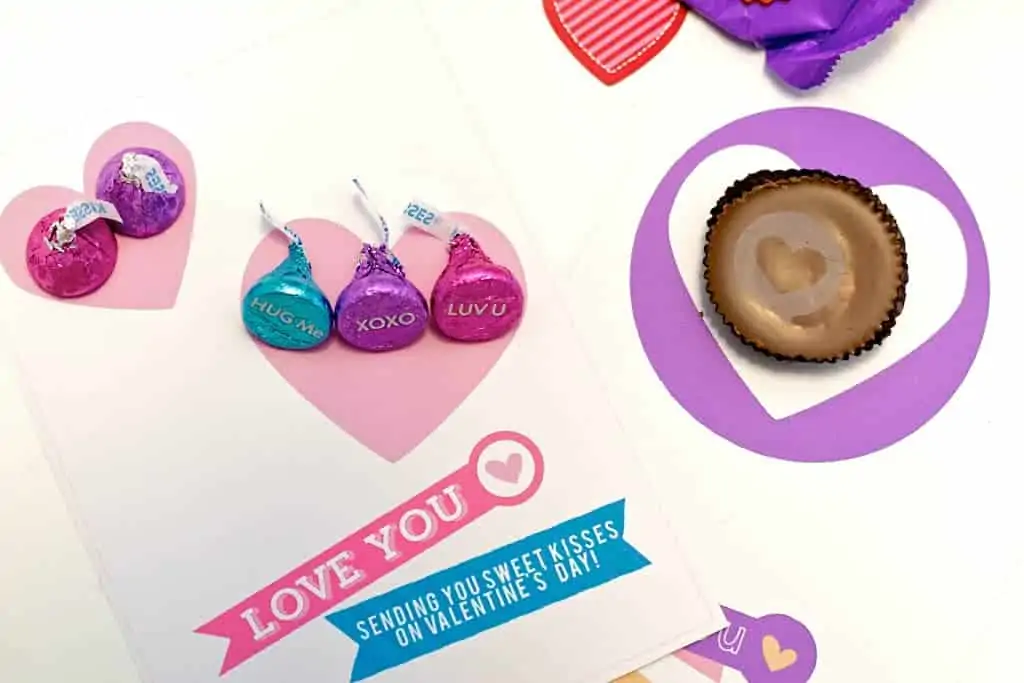 diy printable valentines day cards with treats