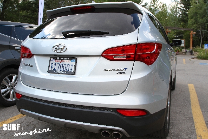 hyundai santa fe rear