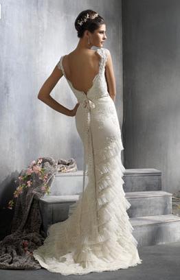 backless wedding dress