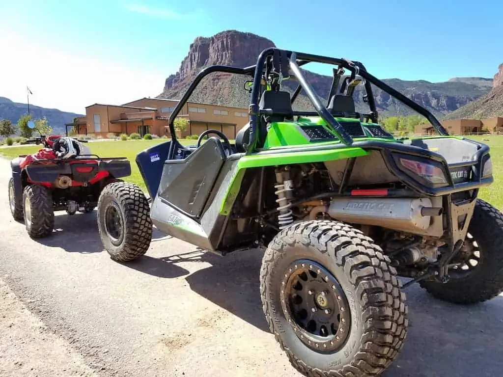 gateway canyons utv tour