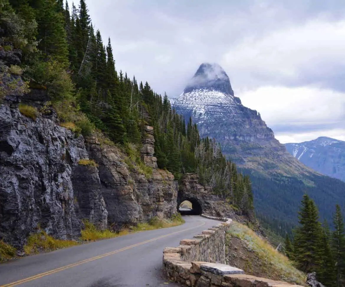 Glacier National Park Going to the Sun road