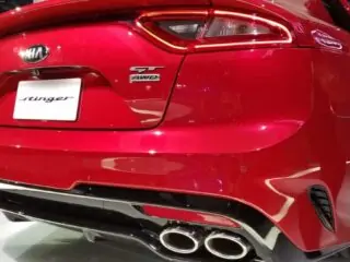 kia stinger rear end