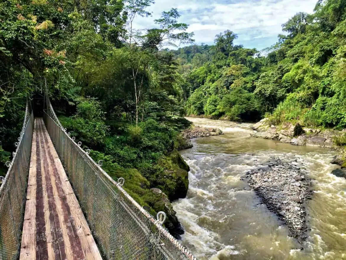 pacuare river footbridge