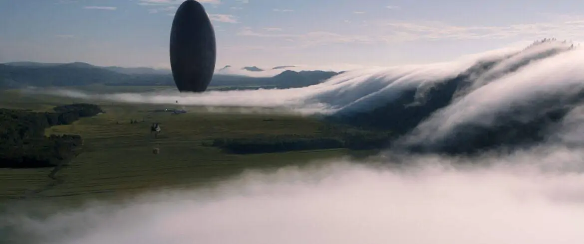 A scene from the film ARRIVAL by Paramount Pictures